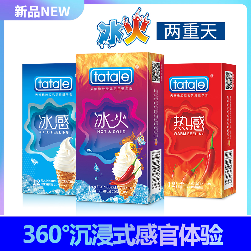 12Statale Ice & Fire Series Condoms – Ice, Heat, Ice & Fire (New Version)