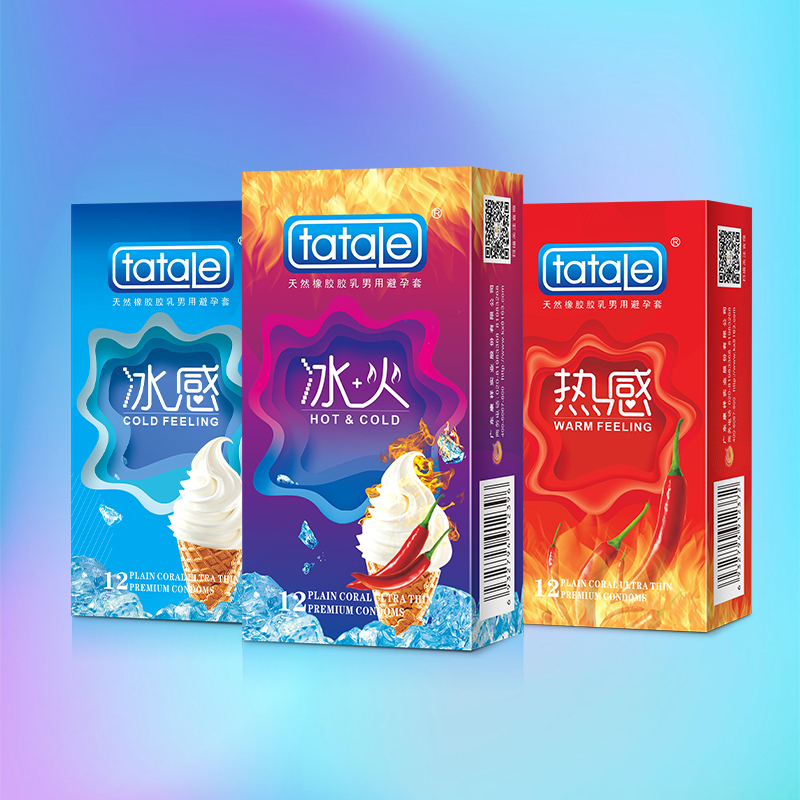 12Statale Ice & Fire Series Condoms – Ice, Heat, Ice & Fire (New Version)