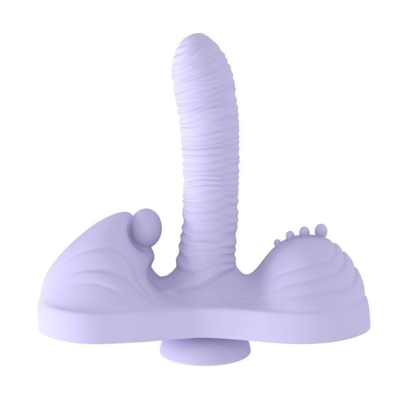 Adiba Fully Automatic Seat Masturbator – Purple Ribbed, Multi-Scene & Suction