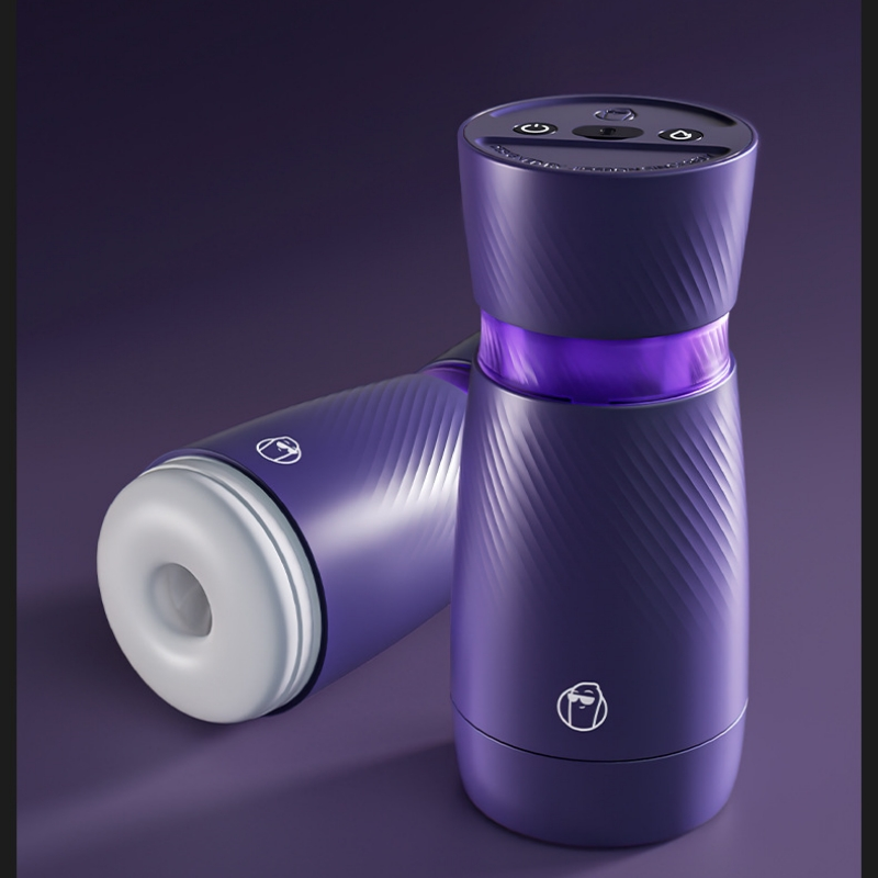 Jissbon Pneumatic Series Heating & Vibrating Masturbator Cup - Tight Fit, 7- peed, 360° Surround