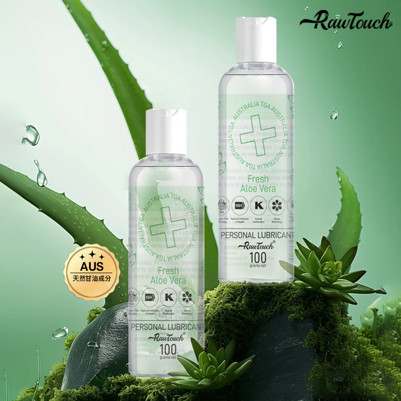 Raw Touch 100g Personal Lubricant – Fresh Aloe Vera (Green)