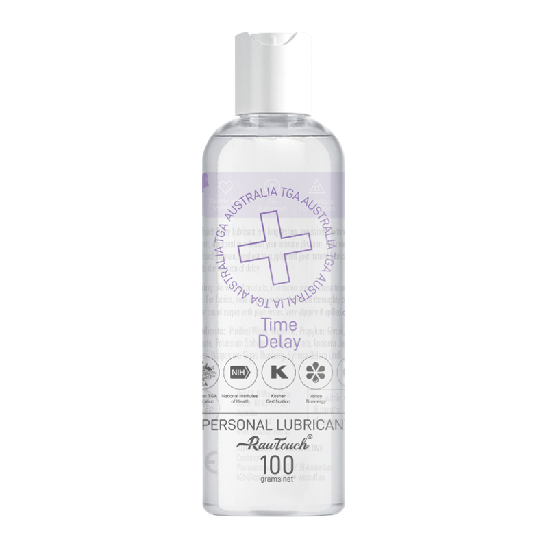 Raw Touch 100g Time Delay Personal Lubricant – Purple