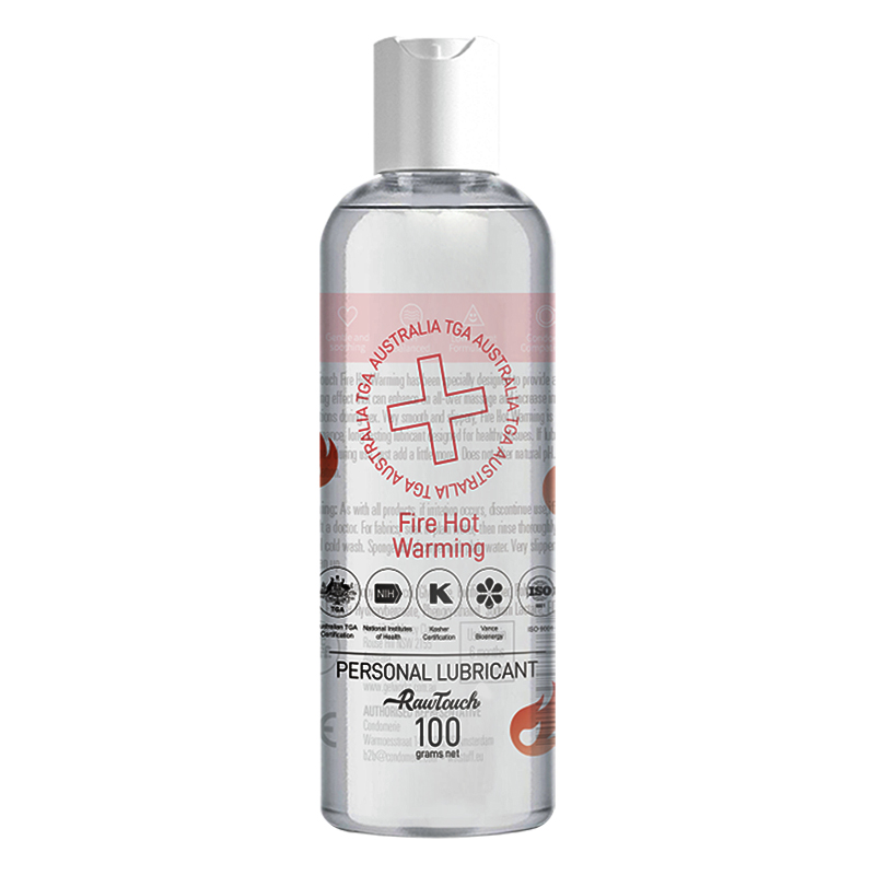 Raw Touch 100g Personal Lubricant – Warming Sensation (Red)