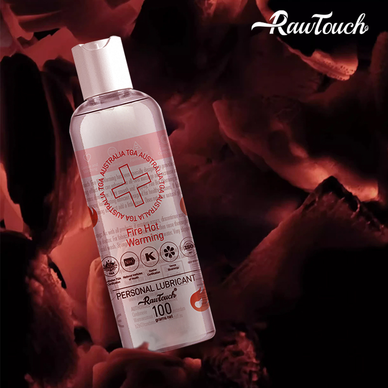 Raw Touch 100g Personal Lubricant – Warming Sensation (Red)