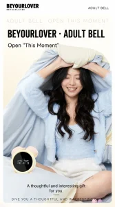Alarm Clock Suction Vibrator with App Control Remote Access and Quiet Stimulation for Women