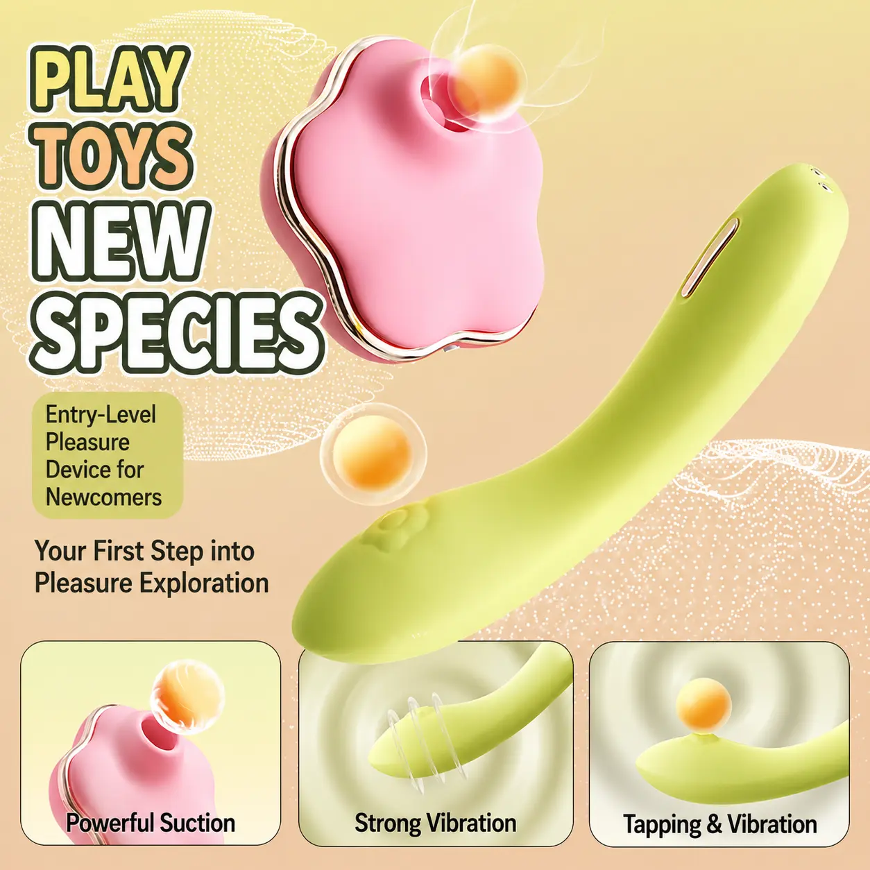 ANKNI Spring FaFa Blossom APP-Controlled Vibrator for Women Rechargeable Massager