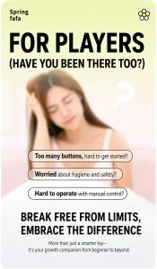 ANKNI Spring FaFa Blossom APP-Controlled Vibrator for Women Rechargeable Massager