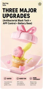 ANKNI Spring FaFa Blossom APP-Controlled Vibrator for Women Rechargeable Massager
