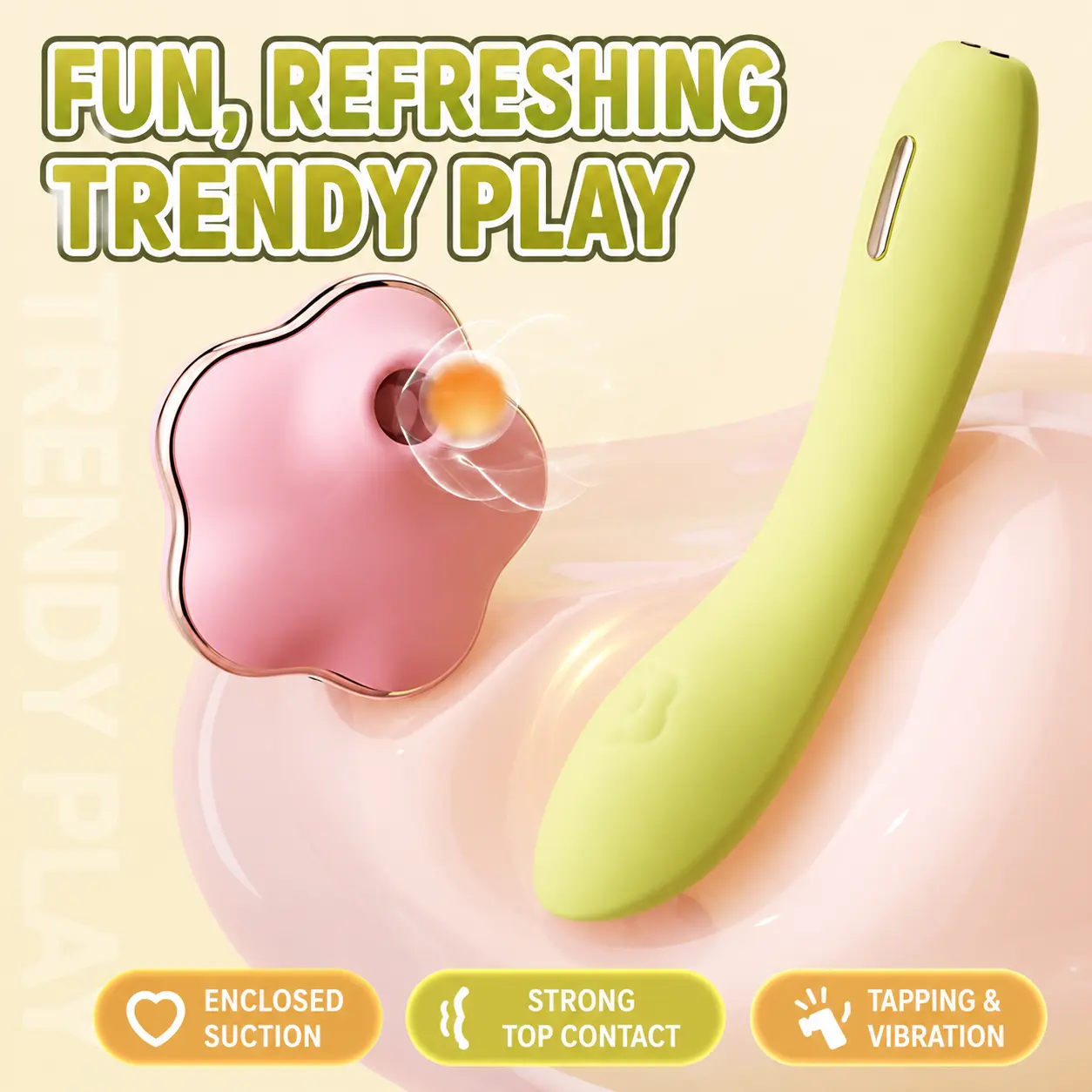 ANKNI Spring FaFa Blossom APP-Controlled Vibrator for Women Rechargeable Massager