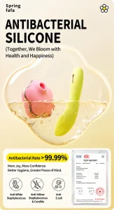 ANKNI Spring FaFa Blossom APP-Controlled Vibrator for Women Rechargeable Massager