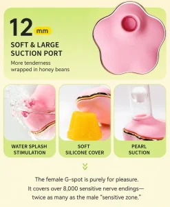 ANKNI Spring FaFa Blossom APP-Controlled Vibrator for Women Rechargeable Massager