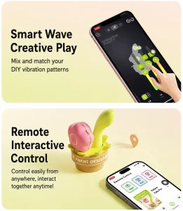 ANKNI Spring FaFa Blossom APP-Controlled Vibrator for Women Rechargeable Massager