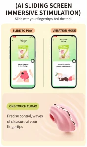 ANKNI Spring FaFa Blossom APP-Controlled Vibrator for Women Rechargeable Massager
