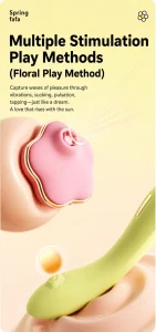ANKNI Spring FaFa Blossom APP-Controlled Vibrator for Women Rechargeable Massager