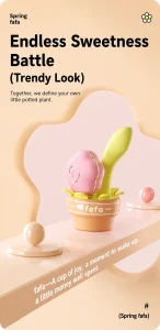 ANKNI Spring FaFa Blossom APP-Controlled Vibrator for Women Rechargeable Massager