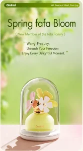 ANKNI Spring FaFa Blossom APP-Controlled Suction Massager for Women