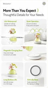 ANKNI Spring FaFa Blossom APP-Controlled Suction Massager for Women