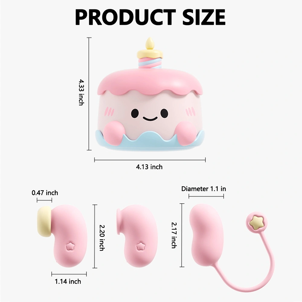 ANKNI Spring FaFa Sweetie Party Set Sucking & Vibrating AI Egg Vibrator With Remote Wearable Vaginal Stim