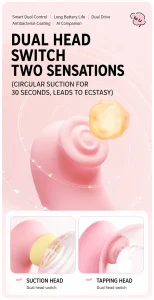 ANKNI Spring FaFa Sweetie Party Set Sucking & Vibrating AI Egg Vibrator With Remote Wearable Vaginal Stim
