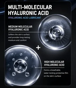 Black Soul 003 Ultra-Thin Hyaluronic Acid Lubricated Condoms Long-Lasting 3-Pack