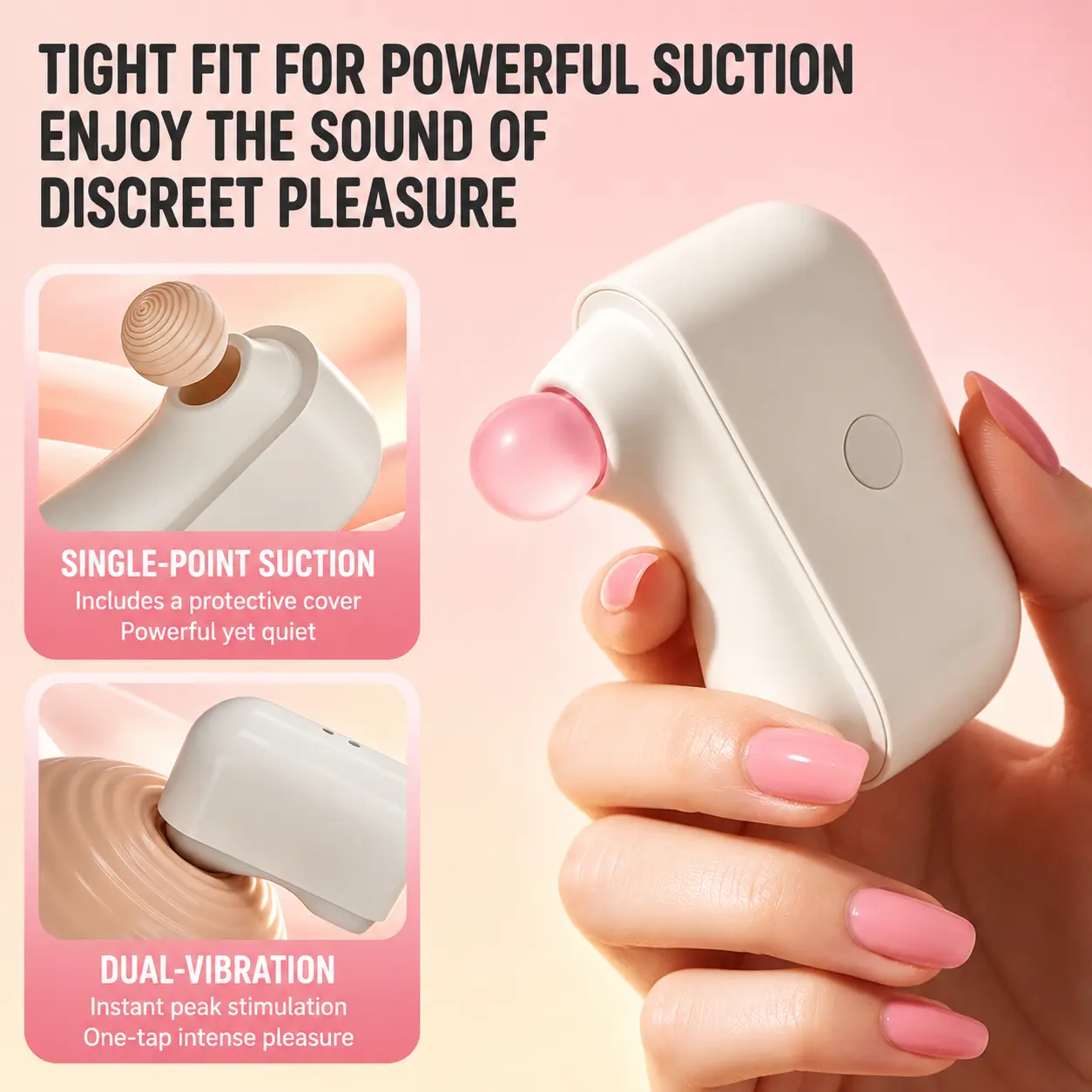 cake-bunny-earbud-design-app-controlled-vibrating-suction-massager-for-women-02 Cake Bunny Earbud Design App Controlled Vibrating Suction Massager For Women