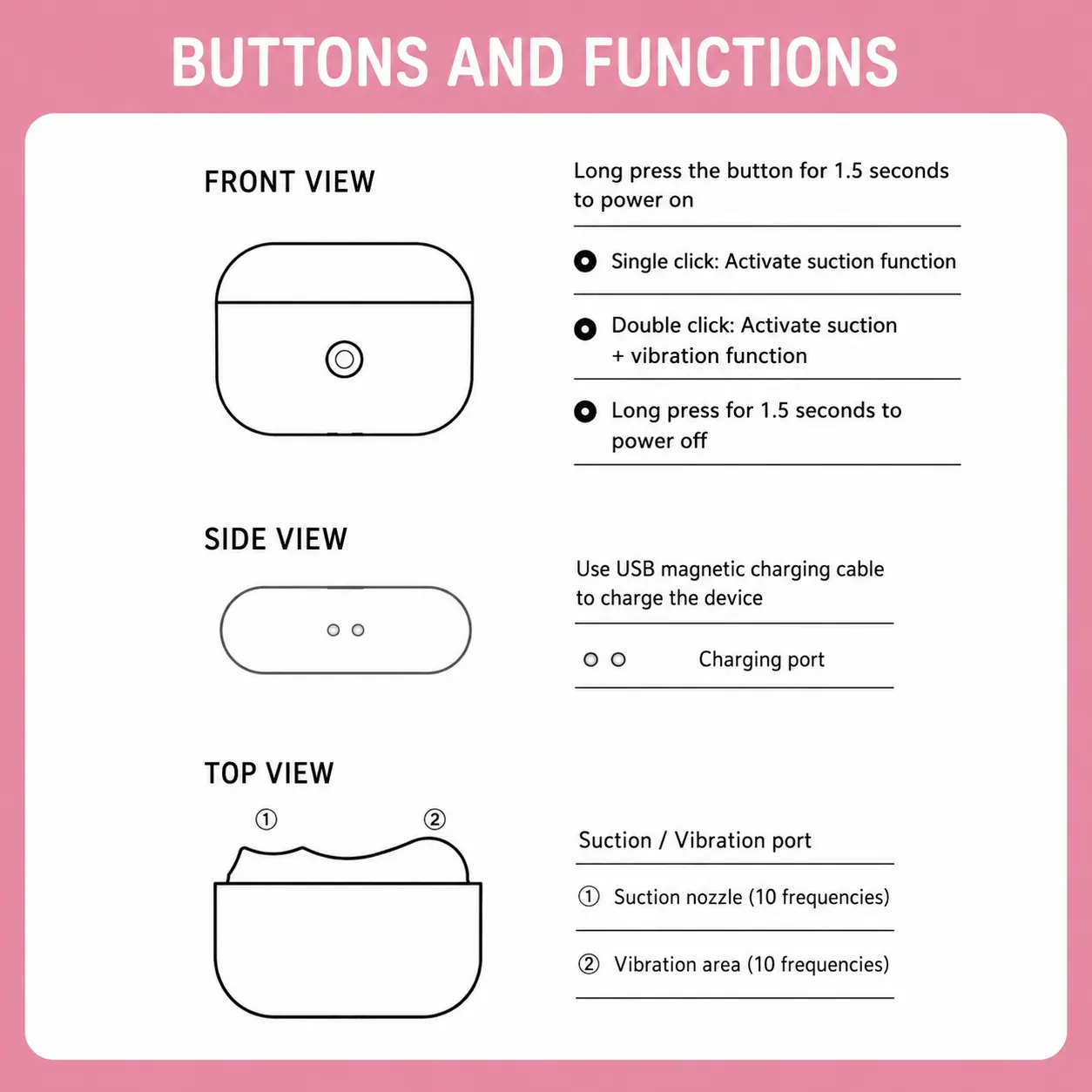 cake-bunny-earbud-design-app-controlled-vibrating-suction-massager-for-women-04 Cake Bunny Earbud Design App Controlled Vibrating Suction Massager For Women