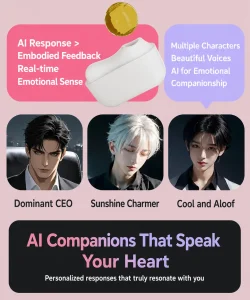 Cake Bunny Earbud Design App Controlled Vibrating Suction Massager For Women