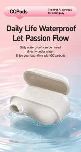 Cake Bunny Earbud Design App Controlled Vibrating Suction Massager For Women