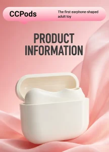Cake Bunny Earbud Design App Controlled Vibrating Suction Massager For Women
