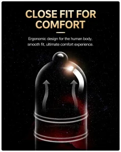 Chondler 002 Ultra Lubricated Thin Condoms Natural Latex Smooth Surface Protective Condoms 10-Pack
