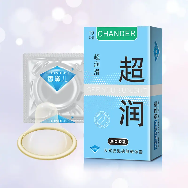 Chondler Ultra Lubricated Condoms Smooth Surface Protection Condoms