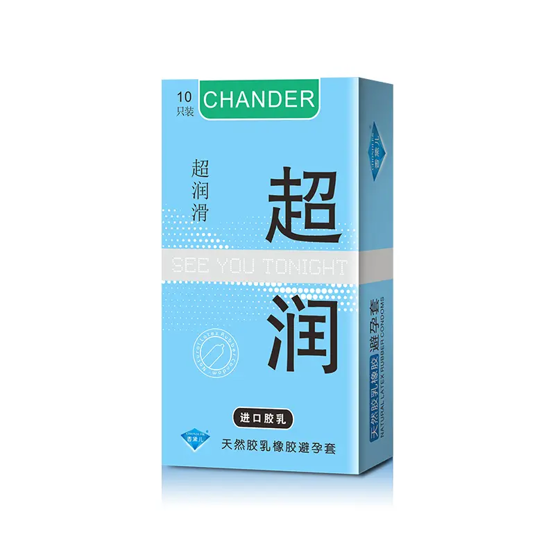 Chondler Ultra Lubricated Condoms Smooth Surface Protection Condoms