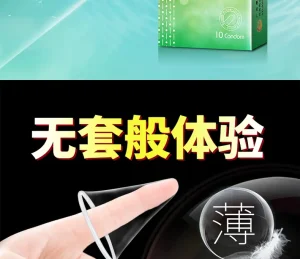 Chondler Ultra Lubricated Smooth Glide Dynamic Series Male Condoms 10pcs