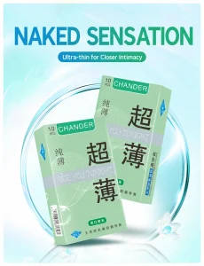 Chondler Ultra Thin Condoms Smooth Surface Protection Condoms