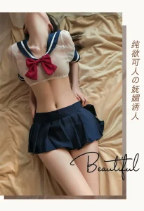 Cosplay School Girl Costume Japanese JK Erotic Lingerie Female Uniform Temptation Sexy Perspective