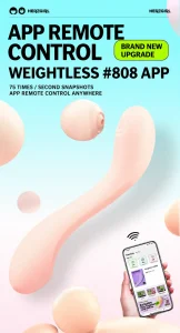 HERZGIRL #808 Wearable G-Spot Vibrator for Women APP-Controlled Tapping & Vibrating Massager