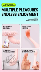 HERZGIRL #808 Wearable G-Spot Vibrator for Women APP-Controlled Tapping & Vibrating Massager