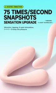HERZGIRL #808 Wearable G-Spot Vibrator for Women APP-Controlled Tapping & Vibrating Massager