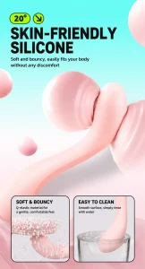 HERZGIRL #808 Wearable G-Spot Vibrator for Women APP-Controlled Tapping & Vibrating Massager