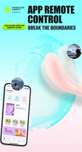HERZGIRL #808 Wearable G-Spot Vibrator for Women APP-Controlled Tapping & Vibrating Massager