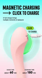 HERZGIRL #808 Wearable G-Spot Vibrator for Women APP-Controlled Tapping & Vibrating Massager