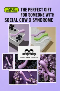 HERZGIRL #808 Wearable G-Spot Vibrator for Women APP-Controlled Tapping & Vibrating Massager