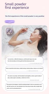 Jissbon 2-in-1 Nipple Sucking Vibrator Egg Clitoral Stimulator G-Spot Massager