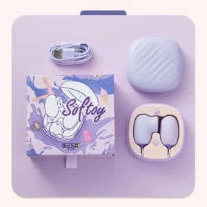 Jissbon 2-in-1 Nipple Sucking Vibrator Egg Clitoral Stimulator G-Spot Massager