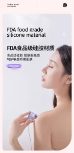 Jissbon 2-in-1 Nipple Sucking Vibrator Egg Clitoral Stimulator G-Spot Massager