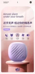 Jissbon 2-in-1 Nipple Sucking Vibrator Egg Clitoral Stimulator G-Spot Massager