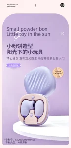 Jissbon 2-in-1 Nipple Sucking Vibrator Egg Clitoral Stimulator G-Spot Massager