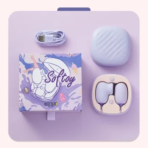 Jissbon 2-in-1 Nipple Sucking Vibrator Egg Clitoral Stimulator G-Spot Massager