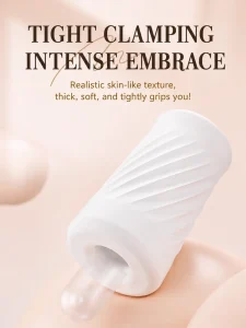 Jissbon Air Pulse Masturbation Egg with Stimulating Teasing and Tight Fit Options