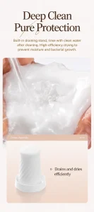 Jissbon Air Pulse Masturbation Egg with Stimulating Teasing and Tight Fit Options